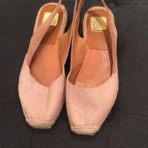 Espadrille sling backs